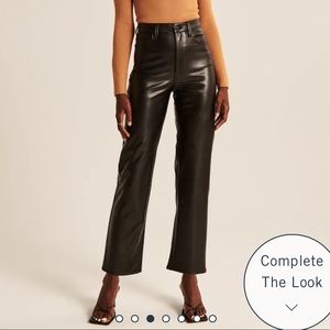 Abercrombie Leather pants